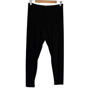Sympli knit pant cropped black size 10